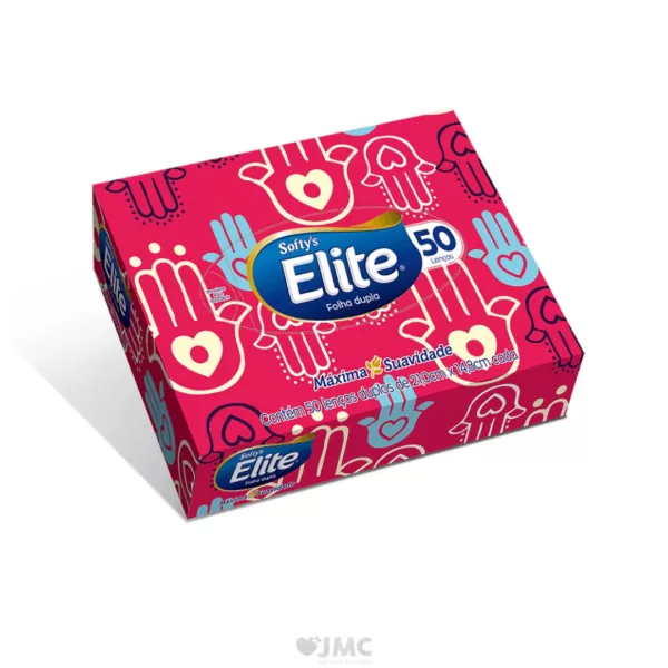 Lenço de Papel Elite c-50 unidades