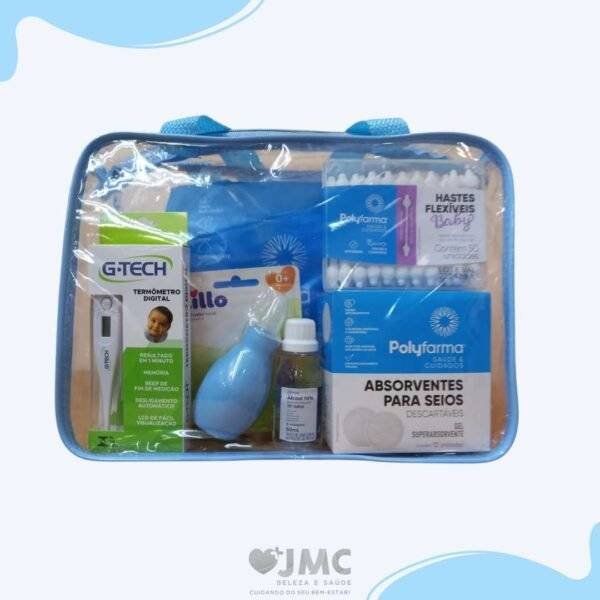 Kit Exclusivo Bolsa Menina Recém Nascido Menino